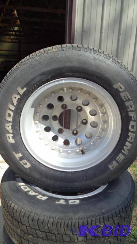 Aluminum 6 bolt Chevy rims