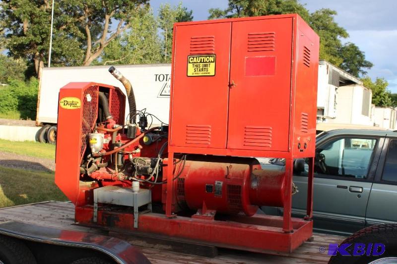 lot 5 image: Synchronous Generator EM LP Gas Operated ...