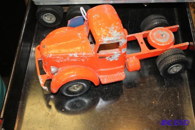 Vintage Smith-Miller Mack Semi Toy Truck with...