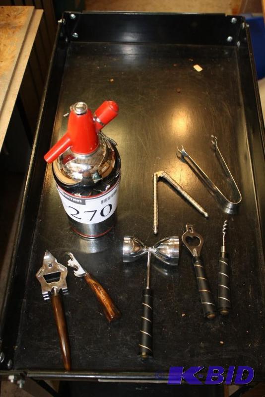Lot of (8) Bartenders tools Including Cockta...
