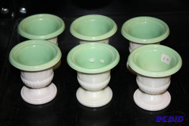 Lot of (6) Vintage Akro Agate Miniature&nbsp...
