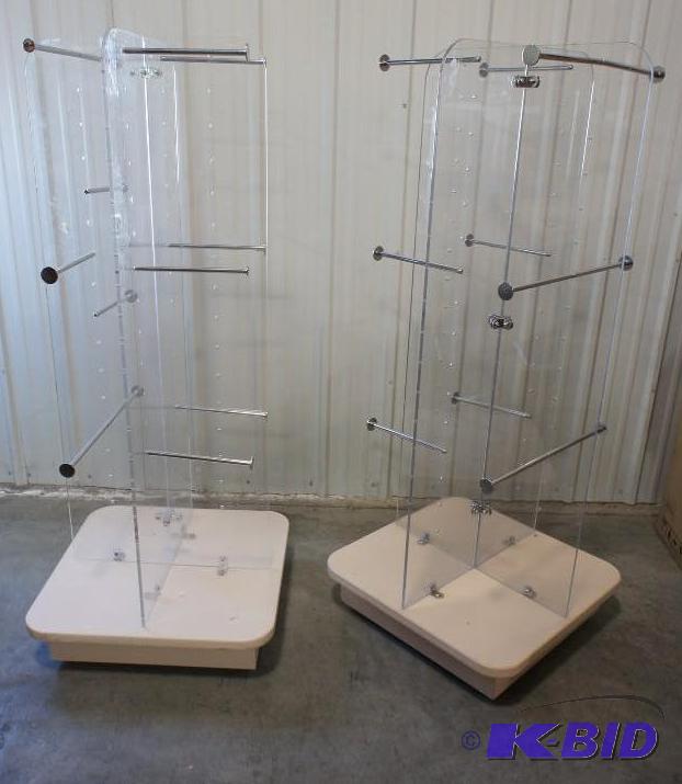 Retail Display 4 Sided Square  Spins with ha...