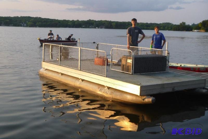 1975 Palm Beach 19 Pontoon&nbspwith 20 HP O...