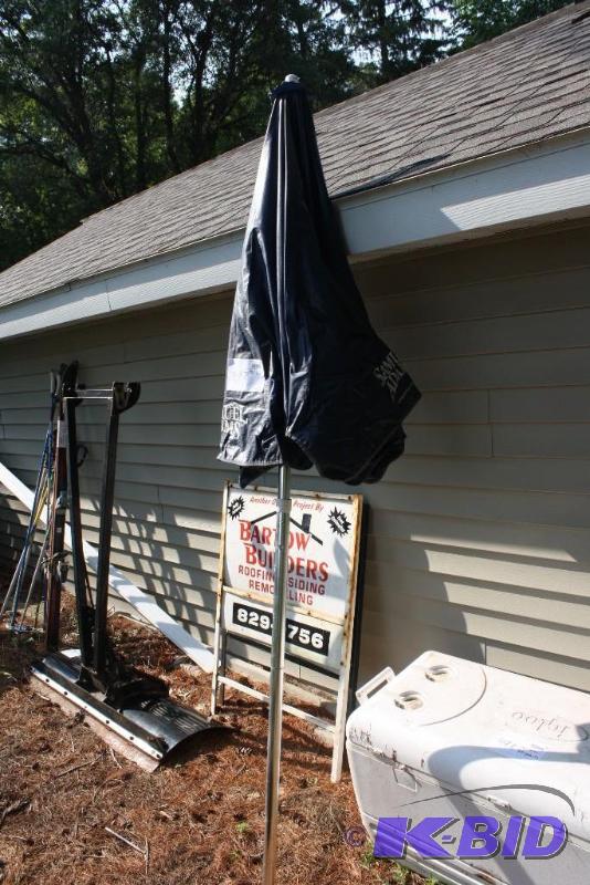 Patio Umbrella, 90 Inches Tall. Samuel Adams ...