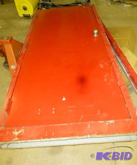 lot 14 image: Metal Commercial Service Door With Jamb 83&qu...