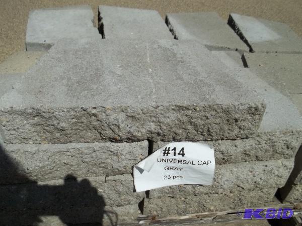 3 38&quot Universal Cap Gray 3 38&quotHx1...