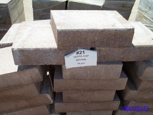 Versa-Cap Brown 3 12&quotHx14&quotW split-...