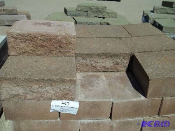 6&quot Step Block Brown 6&quotHx16&quotWx1...