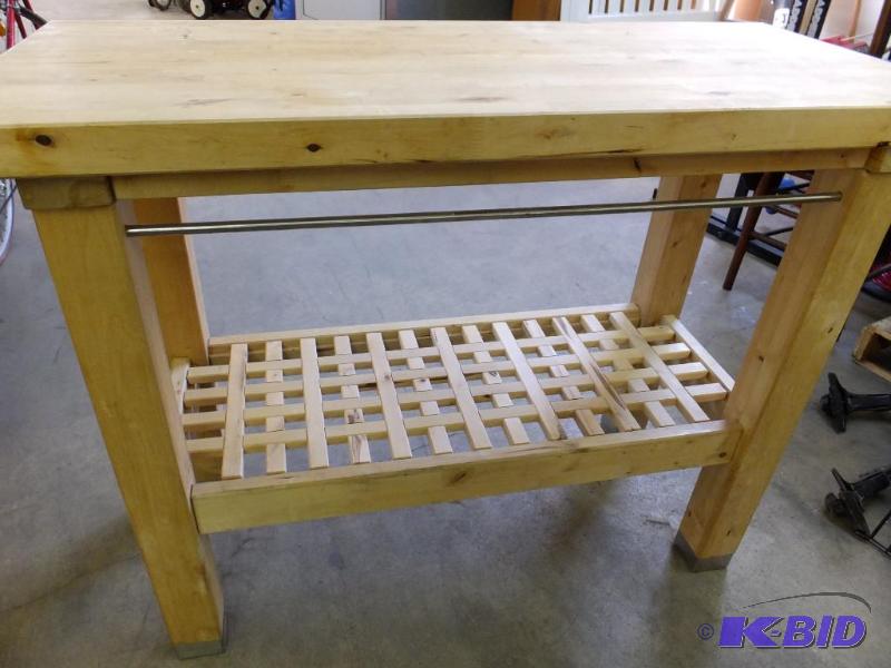 Butcher Block Table