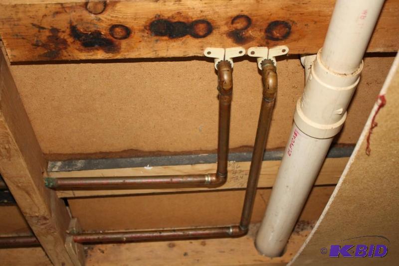 Salvage Rights to All Copper Plumbing in Main...