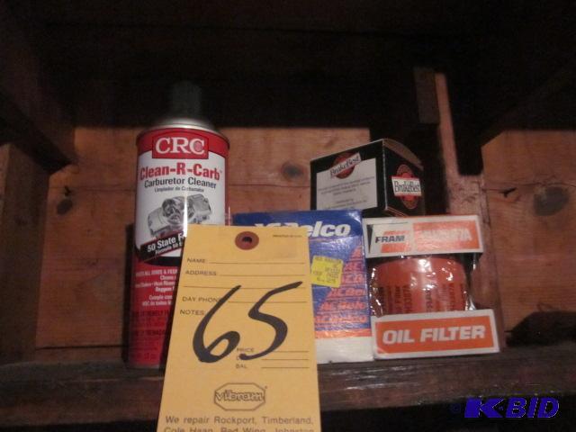 lot 65 image: Lot of automotive parts, including brand new ...
