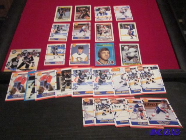 lot 69 image: Lot of Hockey Cards, including Jaromir Jagr R...