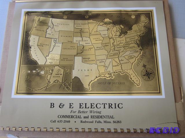 lot 88 image: Highly collectible 1965-66 gold engraved cale...