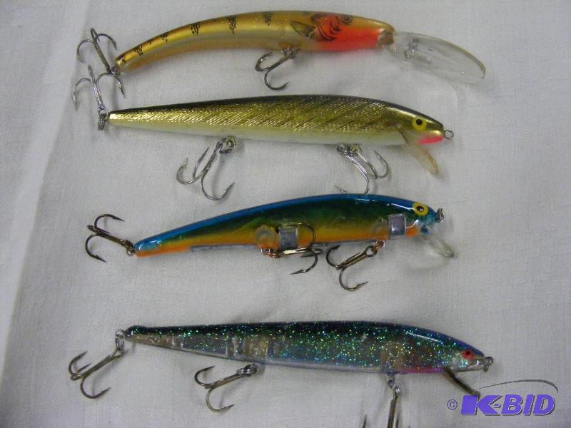 Four Lures, each is approx 5.5 long...