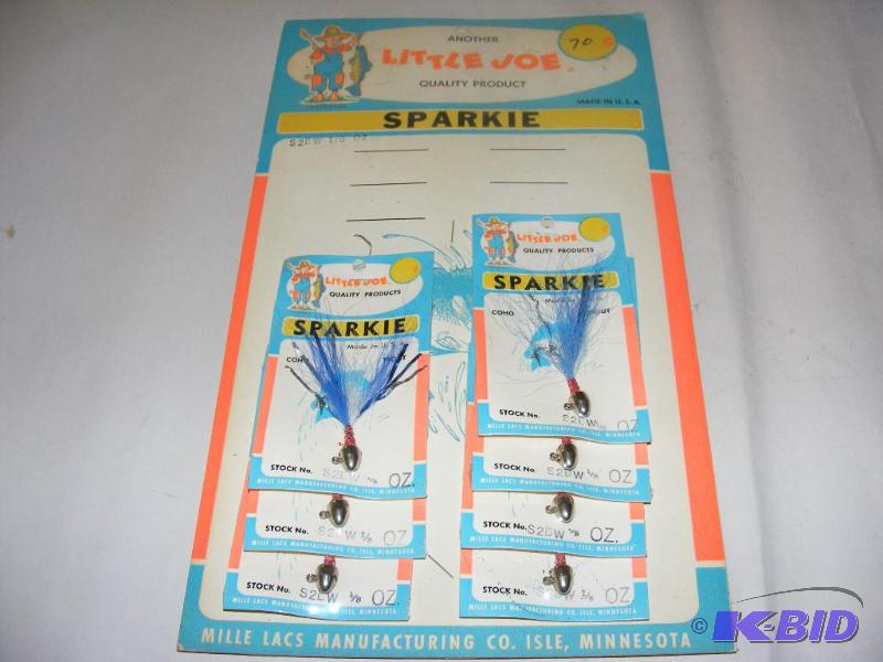 7 Little Joe Sparkie on cards...