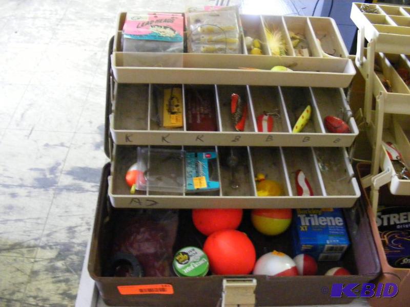 Tackle box with tackle...