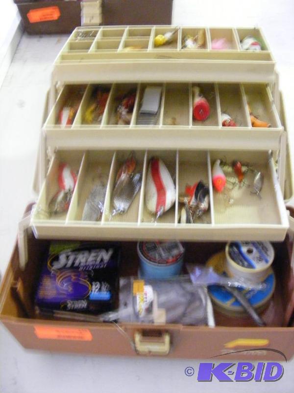 Tackle box with tackle &nbsp...