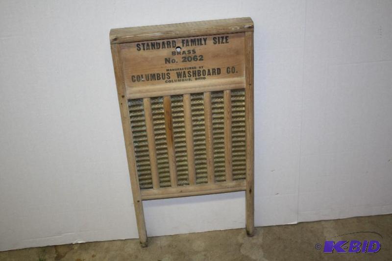 lot 107 image: Antique Standard Family Size Brass No. 2062...