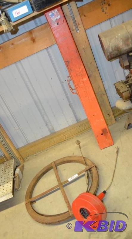 lot 160 image: 2 plumbing snakes...