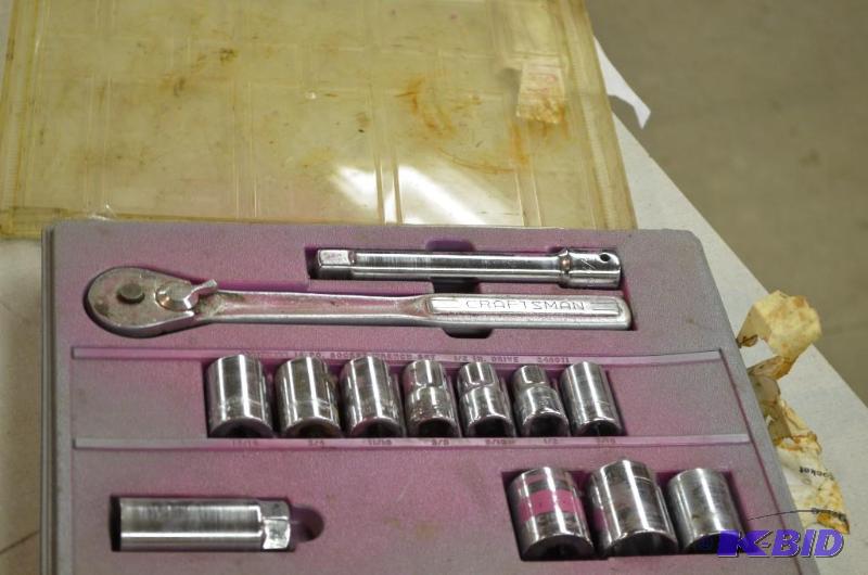 lot 164 image: Craftsman Socket Set...