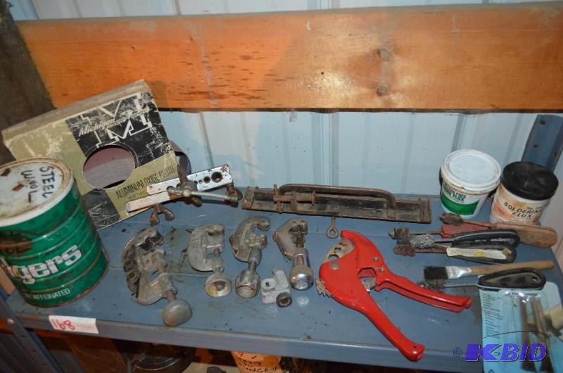 lot 168 image: Lot of tubing cutters including   274-FB Imp...