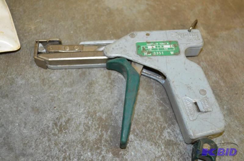 lot 17 image: Panduit GS4H121W Cable Tie Installation Tool ...