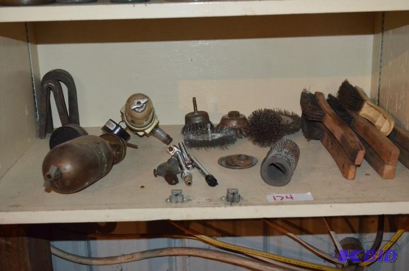 lot 174 image: Sears Air Line Filter Regulator  Wire brush...