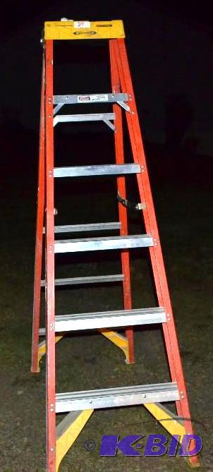 lot 29 image: Werner 6ft. tall ladder...