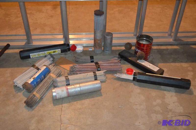 lot 41 image: Arcaloy Welding Rods and other brands  ...
