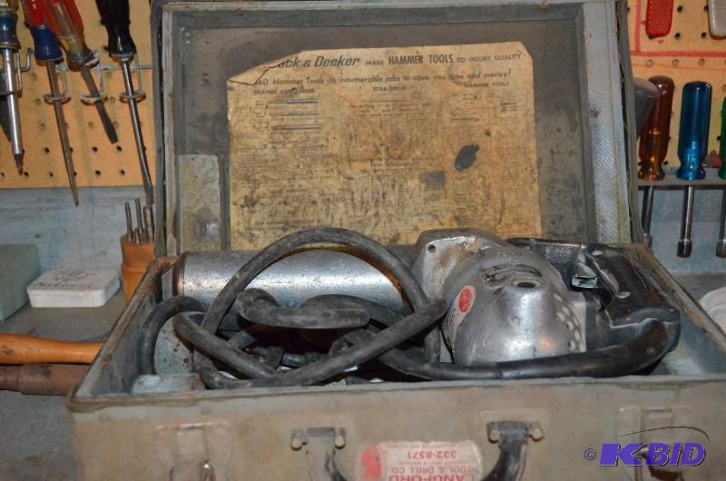 lot 51 image: Black & Decker Portable Hammer...