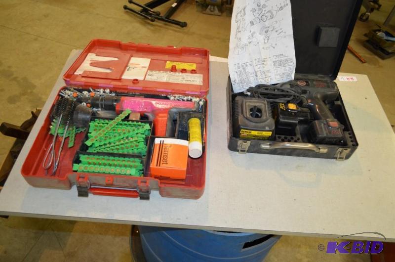 lot 58 image: Hilti DX350&nbspPiston Drive Tool&nbspNai...