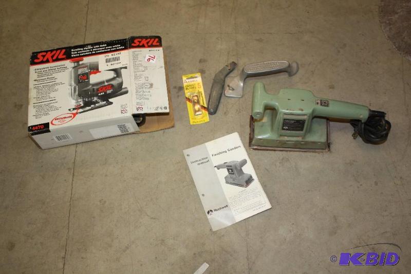 lot 76 image: Vintage Power Tools   Rockwell Double Insula...