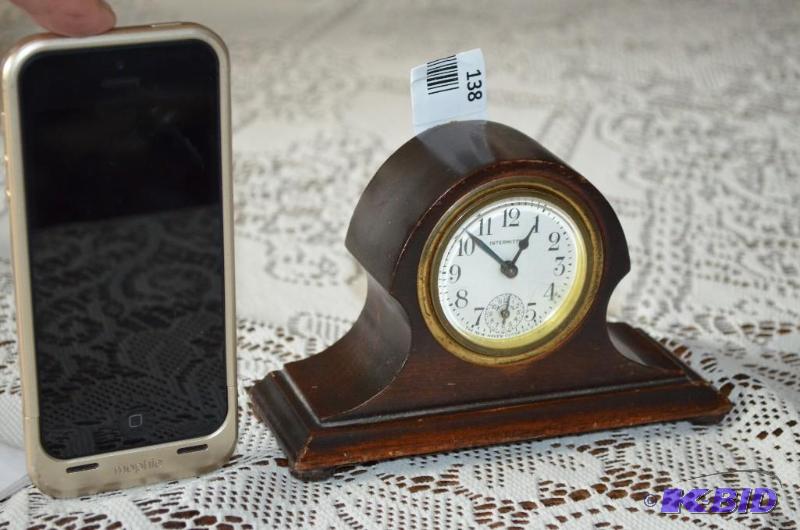 lot 138 image: Antique Intermittent Alarm Clock made by the ...