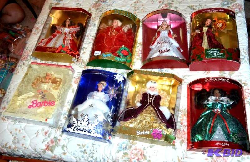 lot 150 image: Lot of Barbie Dolls   Special Edition Happy ...