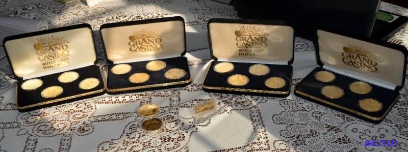 lot 166 image: 4 sets plus 2 coins - Grand Casino Mille Lacs...