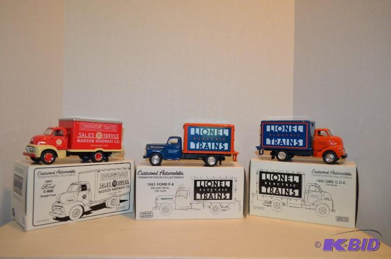 lot 31 image: 3 Eastwood Automobilia Transportation Collect...