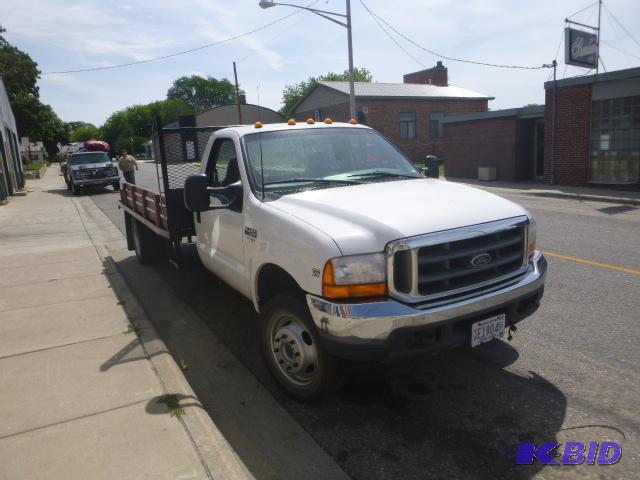 1999 Ford F450 Super Duty Pickup Truck Mileag...