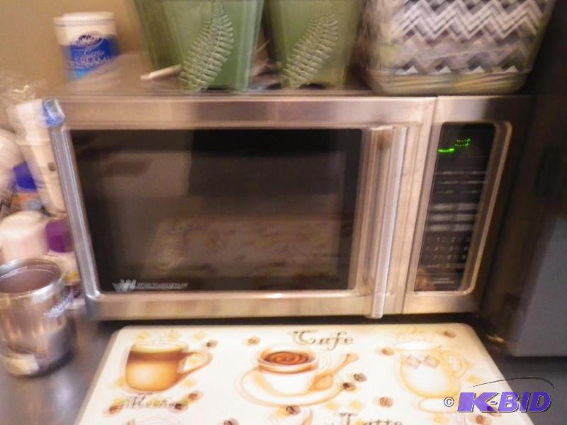 lot 13 image: White Westinghouse NSF microwave...