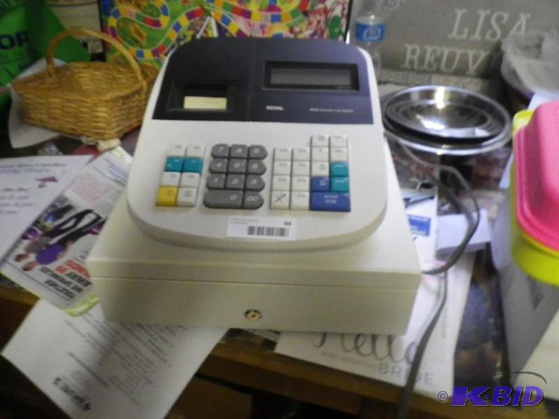 lot 44 image: Royal cash register...