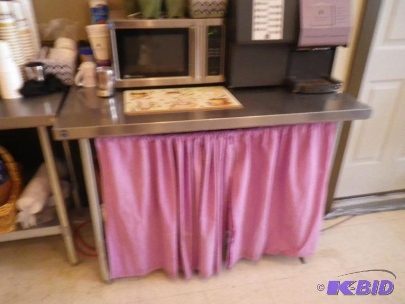 lot 7 image: Stainless Steel NSF Table 48&quotWx34&quotT...