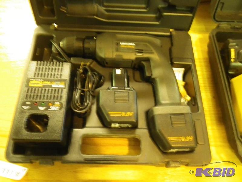 Craftsman 9.6v drill, works...