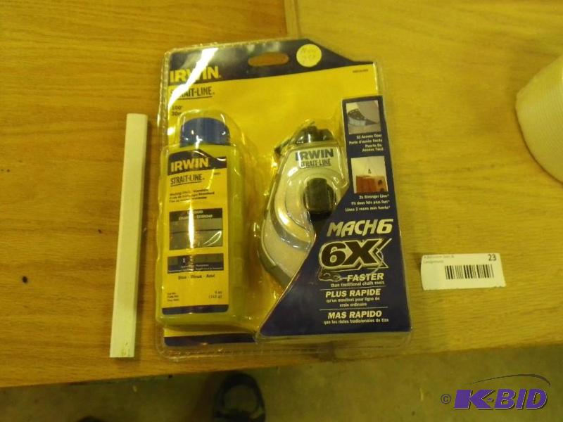 New Irwin caulk line...