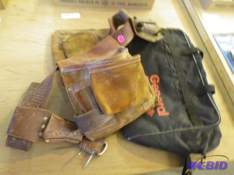 tool belts and bags...