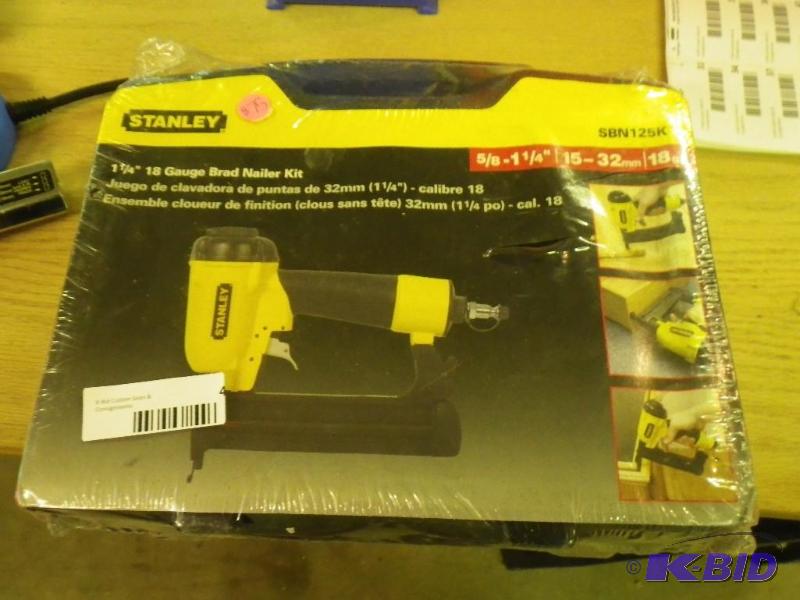 New Stanley Brad nailer...