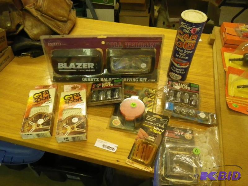 auto parts lot...