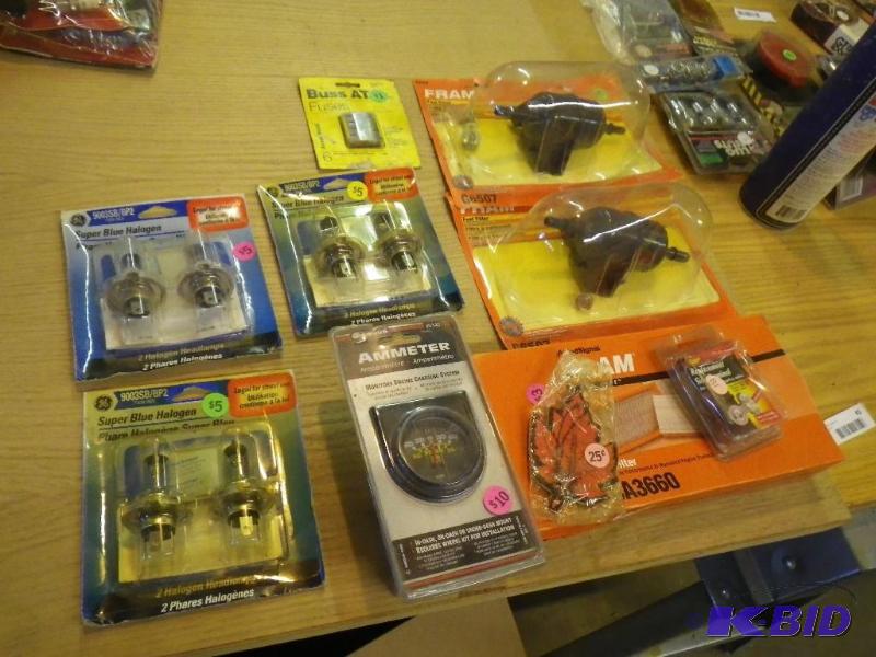 auto parts lot...