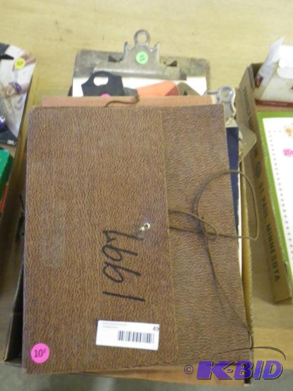 clip boardsfile organizers...