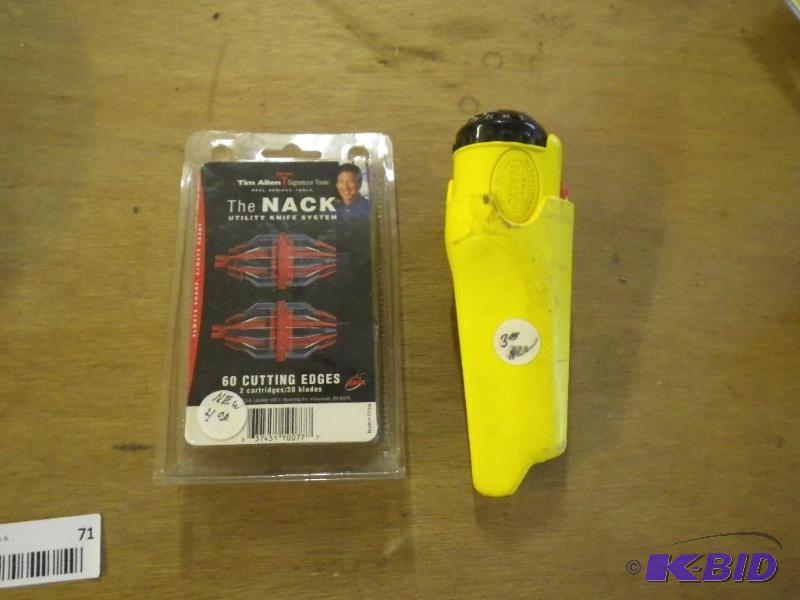 The nack knife system...