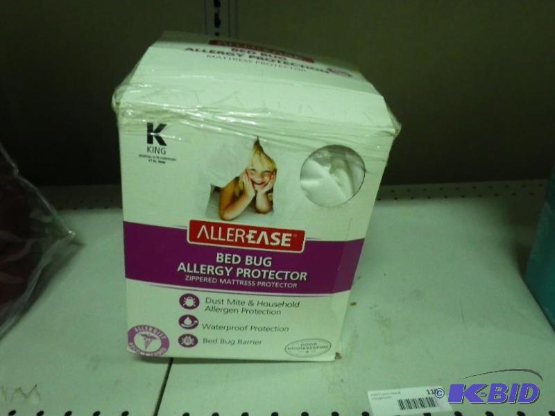 Allergen mattress protector, king...