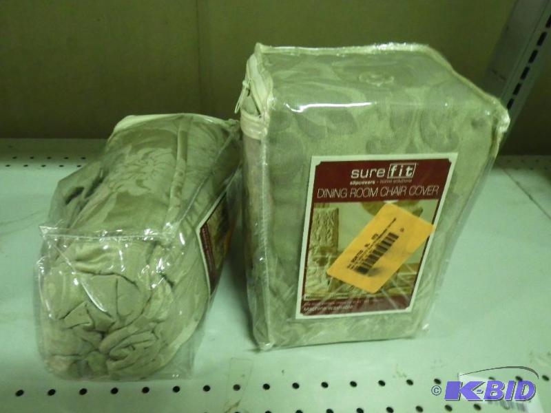 2 dining room chair covers...